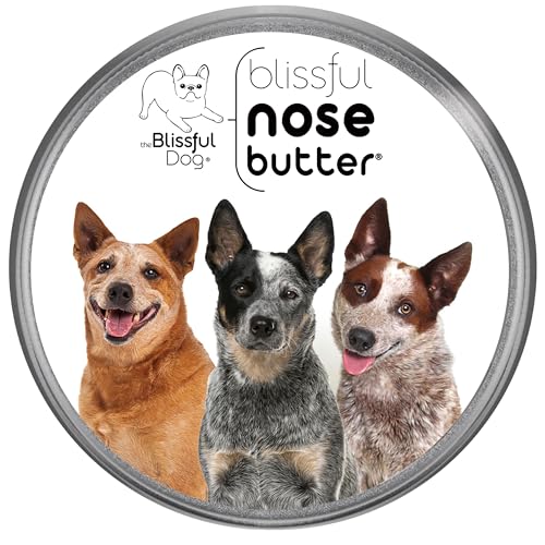 Image of The Blissful Dog Australian Cattle Nose Butter, Versatile Dog Nose Balm for Dry Nose, Handcrafted Nose Moisturizer, Easy-to-Apply Dog Essentials, Unscented, 1 oz.