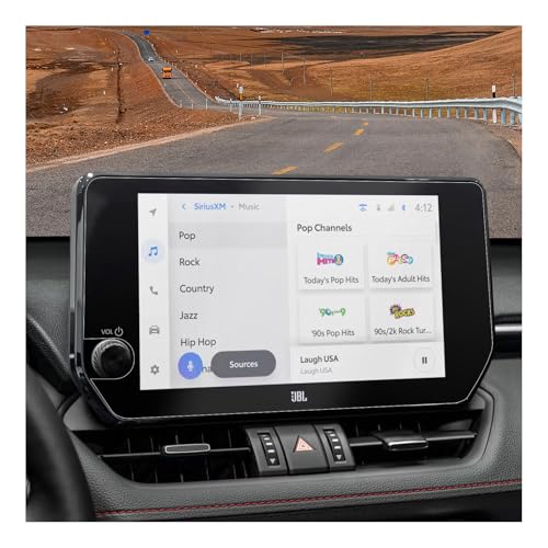 BSTW for 2025 Toyota RAV4 Screen Protector for 2023-2025 RAV4 Limited/TRD Off-Road RAV4 Prime XSE 10.5" Touchscreen for 2025 RAV4 Hybrid Accessories Anti Glare Tempered Glass Film (RAV4 10.5-In Matte)