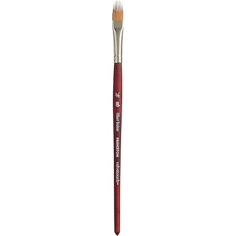 Princeton Velvetouch Filbert Grainer Watercolor Brushes
