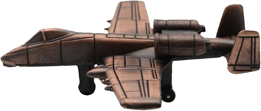 Treasure Gurus USAF Model A-10 Warthog Plane Die Cast Pencil Sharpener