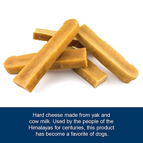 Yeti Natural Yak Cheese Long Lasting Dog Chew For Aggressive Chewers, Medium Dog, 1 Piece, 2.5 Oz #TOP3