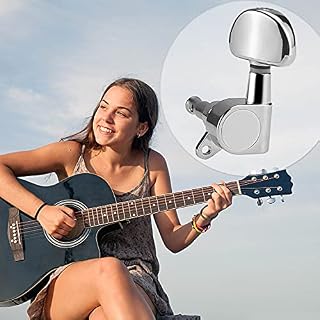 Prmape 6 Pièces Guitar Tuning Pegs, Guitar Machine Head Tuners, Professionnel Guitare Accordeurs pour Folk Acoustic… - Les Beatles, Paul McCartney, John Lennon, RIngo Starr, George Harrison Prmape 6 Pièces Guitar Tuning Pegs, Guitar Machine Head Tuners, Professionnel Guitare Accordeurs pour Folk Acoustic… – Image 6