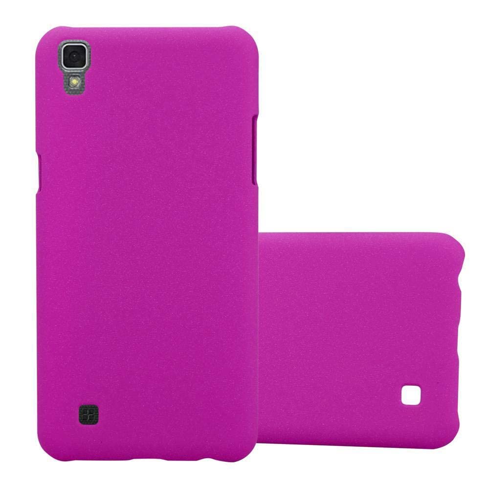 Cadorabo Cover Rigida Per LG X Power - Frosty Rosa - Custodia Sottile Antiurto