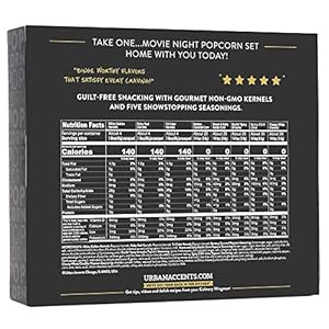 Urbanaccentsmovienightpopcornkernelsandpopcornseasoningvarietypacksetof83nongmopopcornkernelpacksand5gourmetpopcornsnackseasoning Urban Country Home Decor Urban accents movie night popcorn kernels and popcorn seasoning variety pack set of 8 3 non gmo popcorn kernel packs and 5 gourmet popcorn snack seasoning urban country home decor
