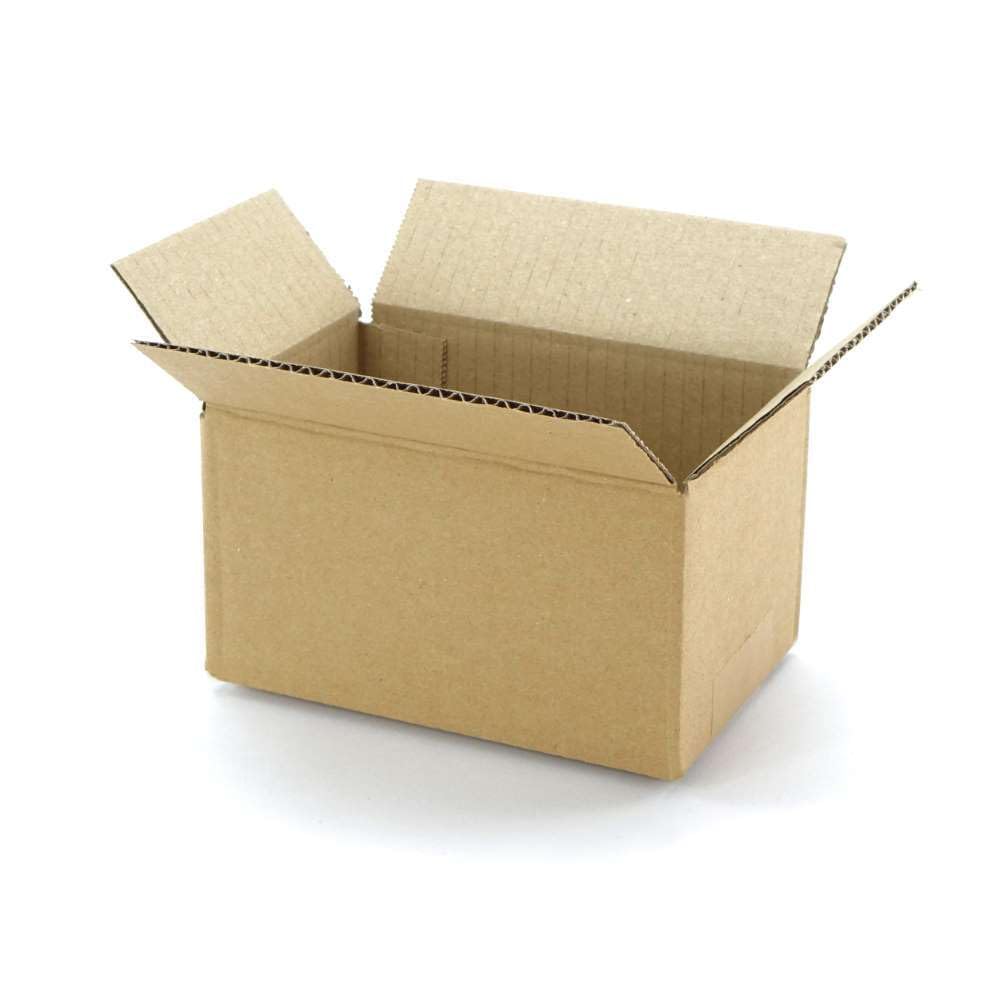 600 Stück 150x100x80 mm einwellige Kartons Faltkarton Versandkarton Kartonage Verpackungsmaterial