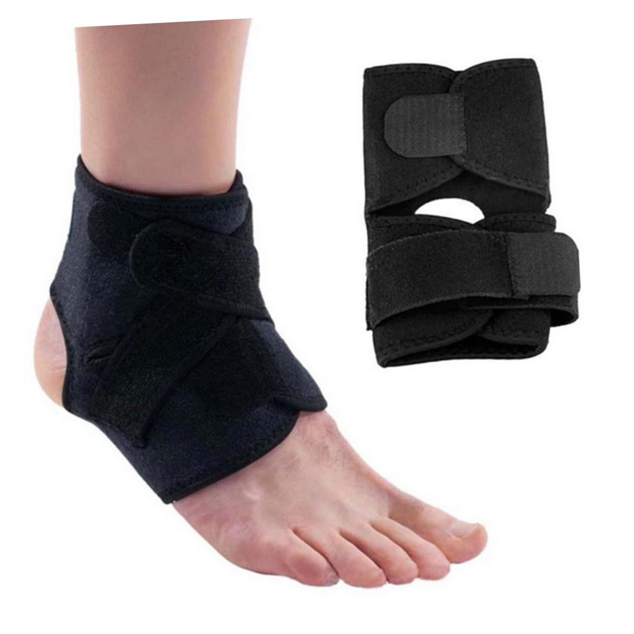 Didiseaon Ankle Brace Sprain Protection Thin Ankle Sleeves for Sports for Running No-slip Feature