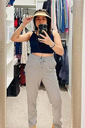 Pantalon de jogging en coton pour femme avec bas ouvert OUGES - 2