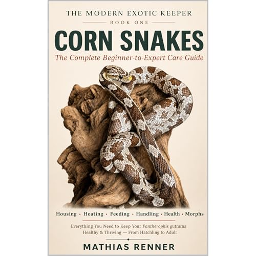 CORN SNAKES Audiolibro Por Mathias Renner arte de portada