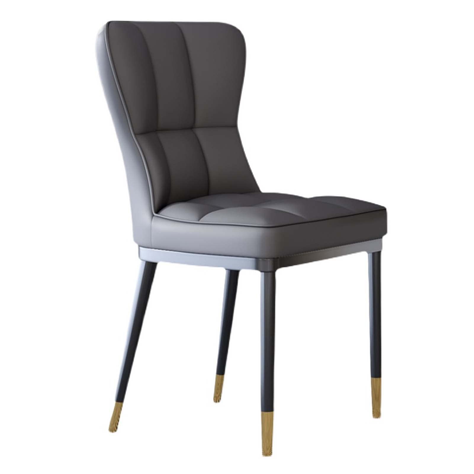 Chaise de cuisine rembourrée et stable en métal pour éviter le mal de dos