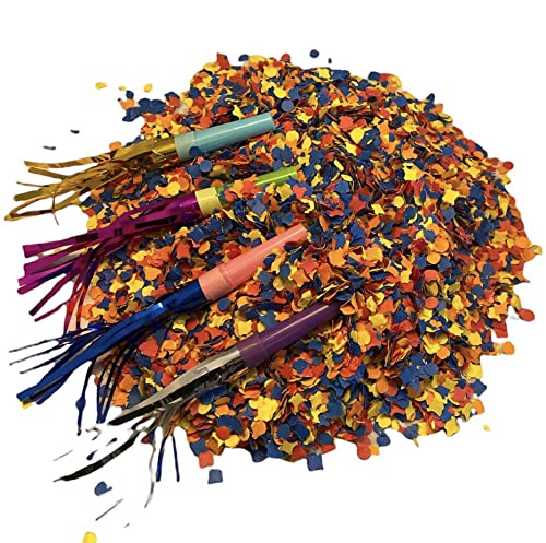 CORIANDOLI CARNEVALE, SET BUSTA CORIANDOLI COLORATI + TROMBETTA SONORA, X FESTA DI CARNEVALE, CAPODANNO COMPLEANNI E RICORRENZE VARIE.