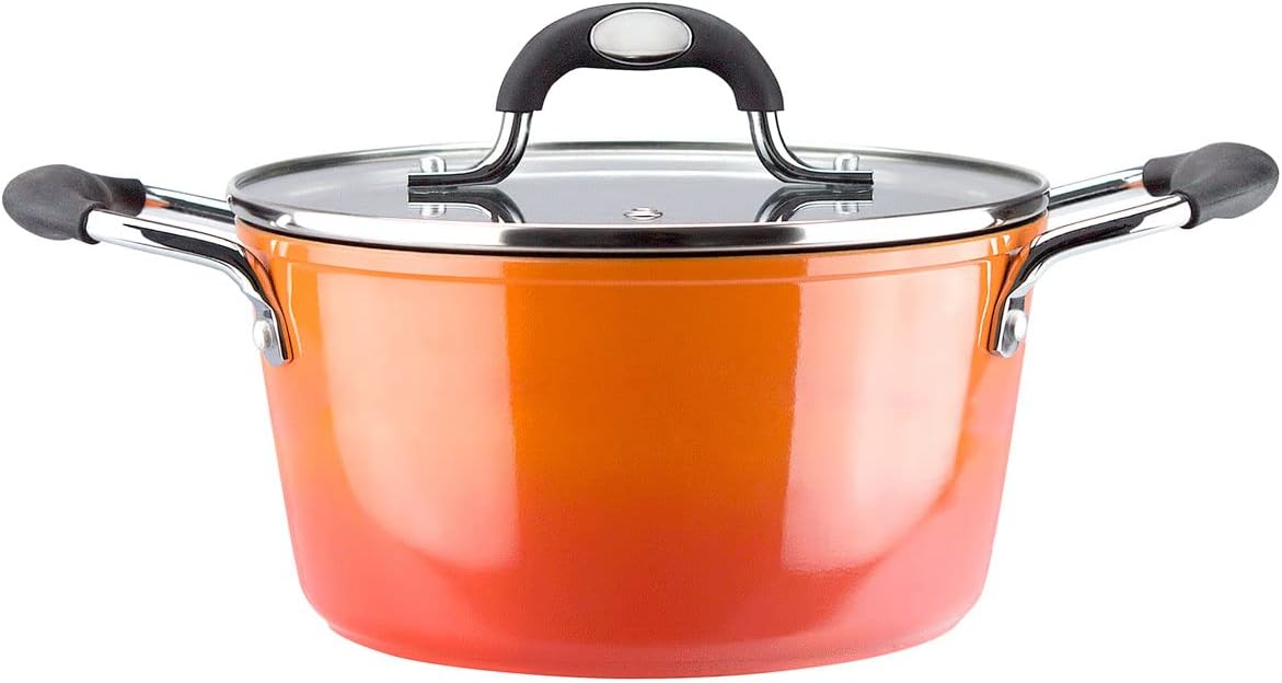 Vitrex Gourmet Pan, Diameter 24, Orange