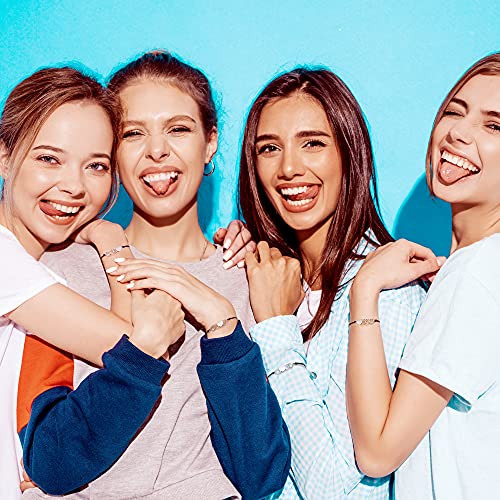 Tarsus 2/3/4/5/6 Pcs Best Friend Bracelets Bff Matching Heart Bracelet Best Friend Friendship Gifts for Women Friends Girls Teen