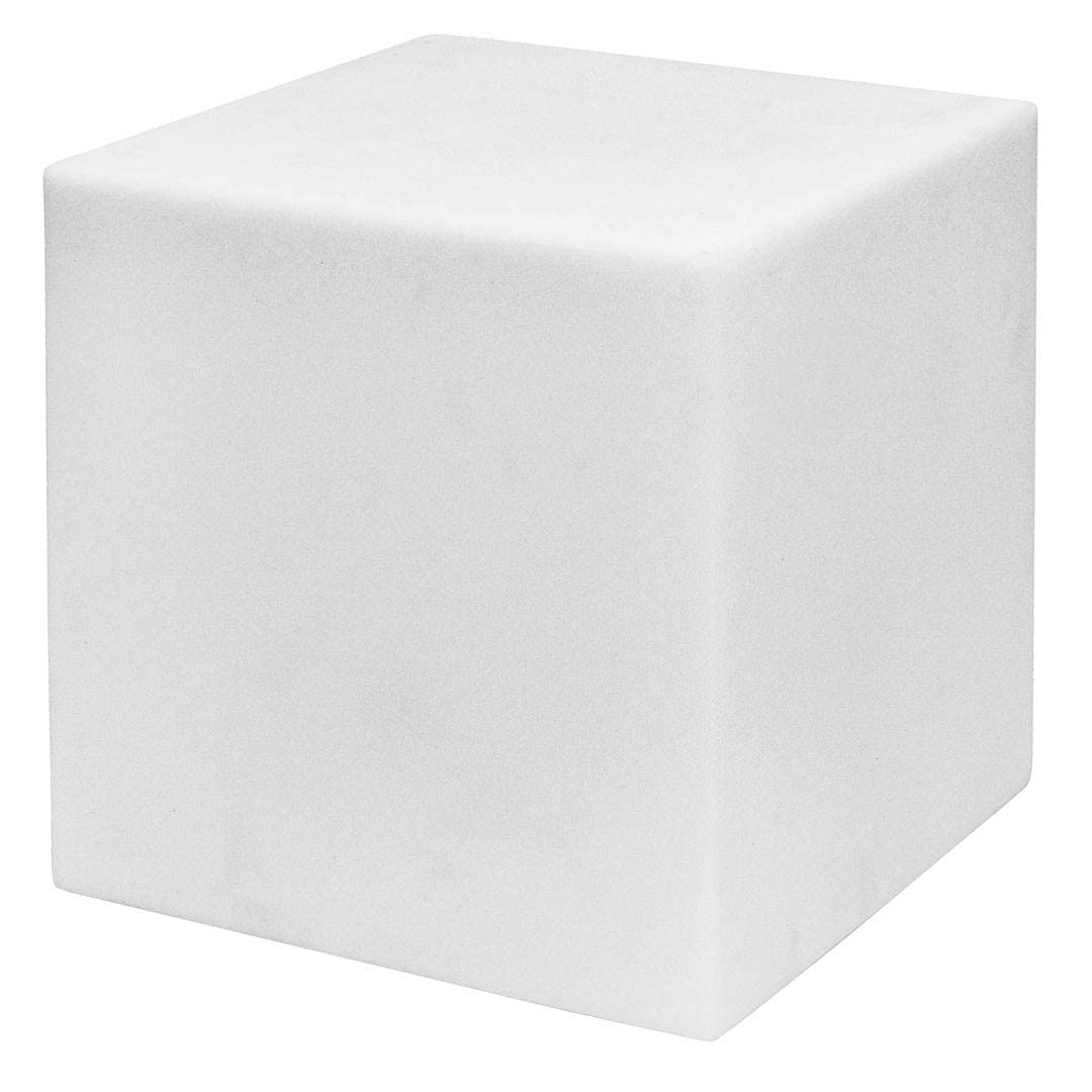 Danieli Cubo luminoso da giardino 40 cm Made in Italy | CUBE lampada da giardino in resina a LED multicolore con telecomando