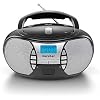 KARCHER RR 5025-B tragbares CD-Radio I CD-Player mit Netz-und Batteriebetrieb I UKW-Radio mit AUX-Anschluss…