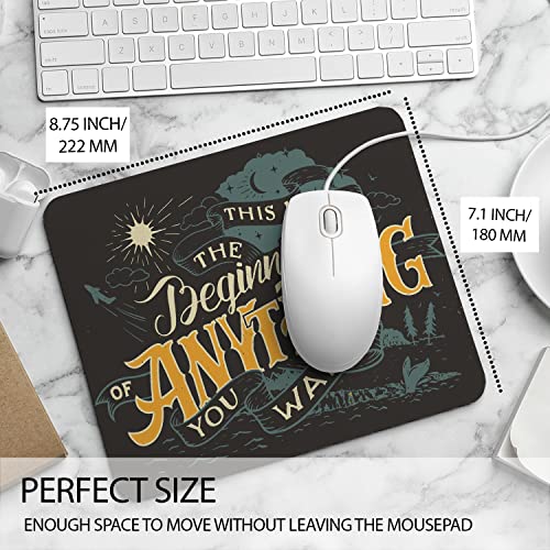 Image of PAPER PLANE DESIGN Mouse Pad Designer Anti Skid Mouse Pads for Desktop and Laptop Computers. D67