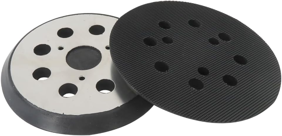 5" 8-Hole Hook and Loop Orbital Sanding Replacement Pads Compatible for HITACHI SV13YB 5" R.0.Sander, 2-Pack