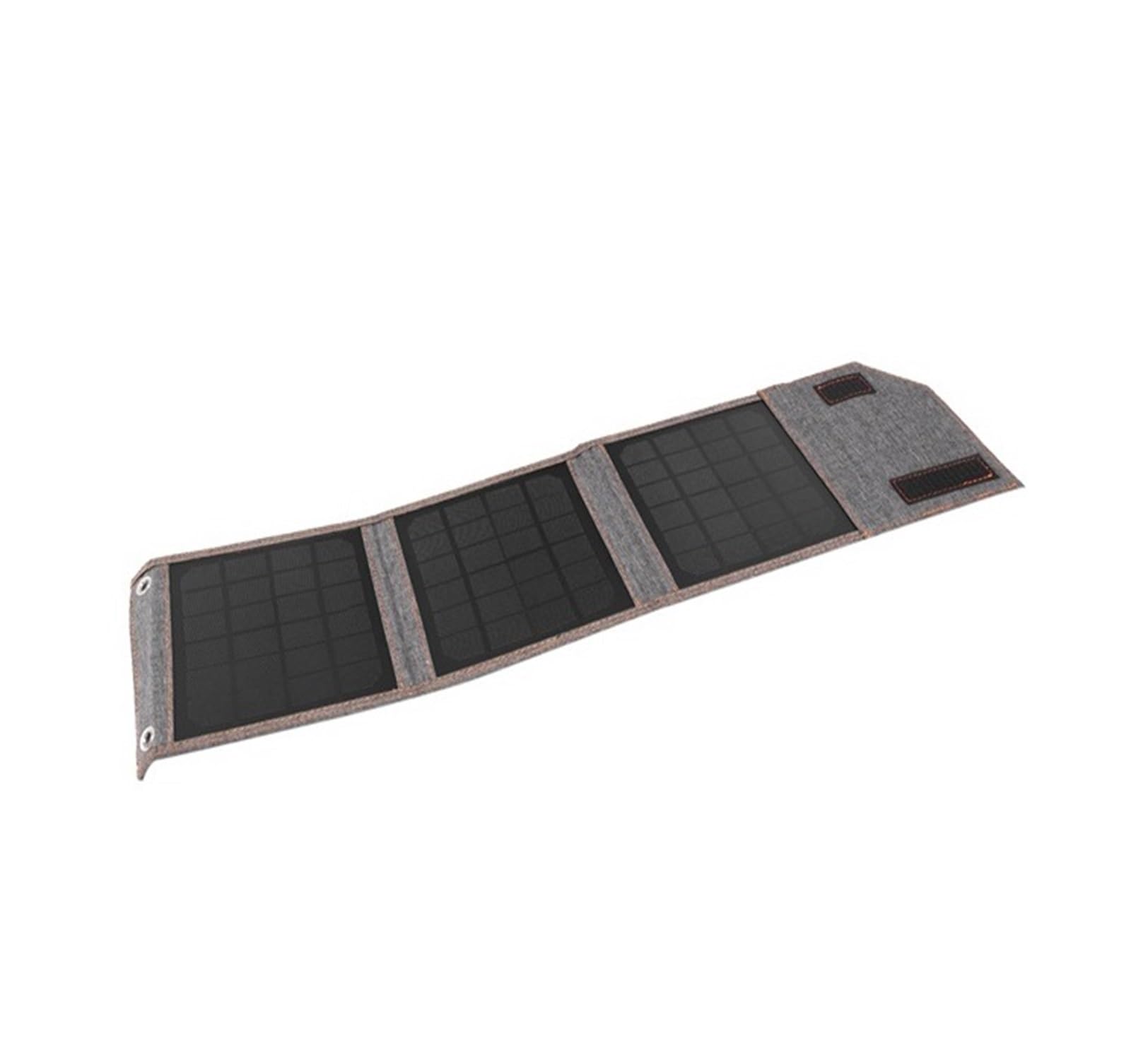 Składany Panel Słoneczny, Power Bank Z Panelem Solarnym I Składanym Pokrowcem, USB,do domu, na kemping