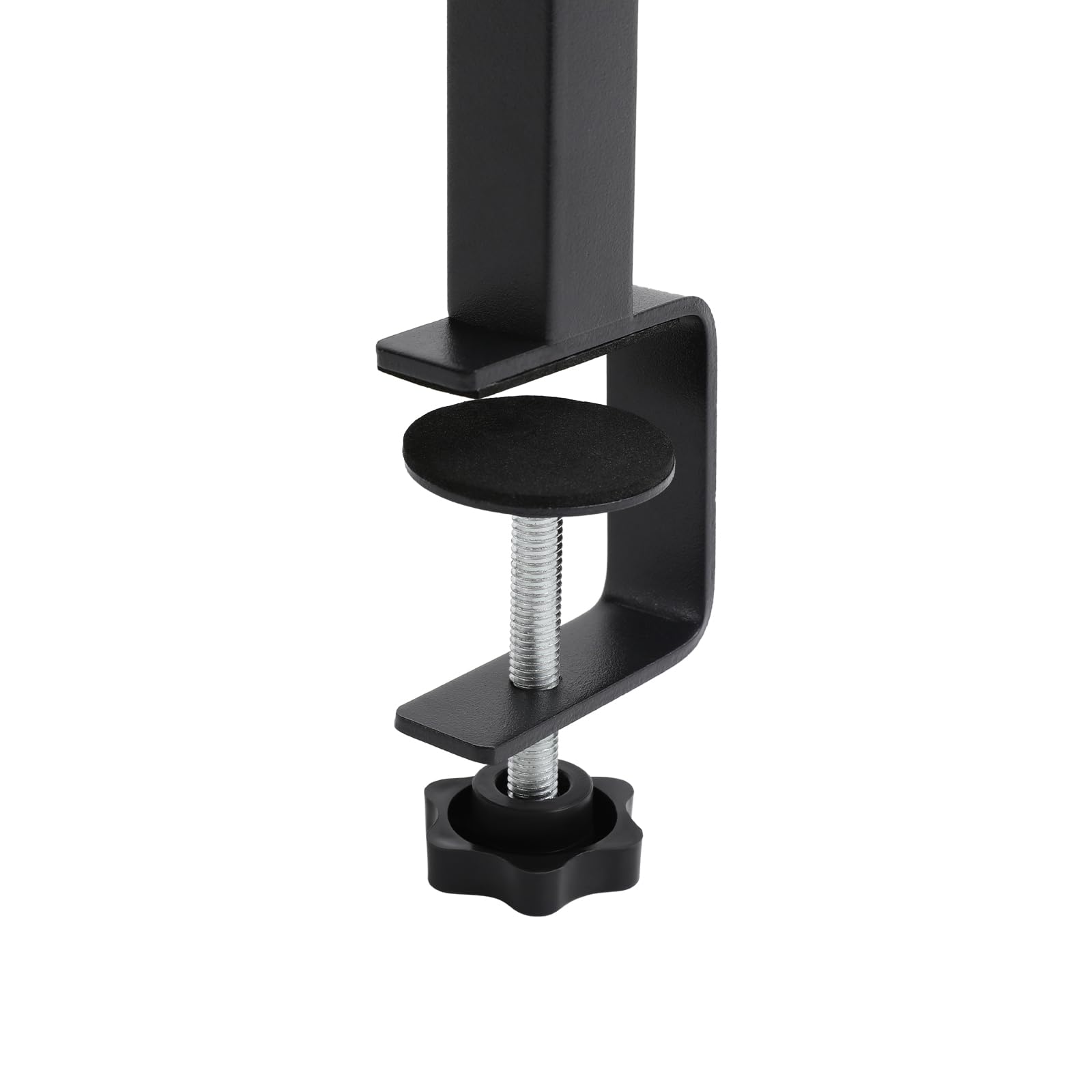Étagère de bureau à pince à 2 étages - Étagère de bureau à pince - Noire - 44 x 22 x 39 cm