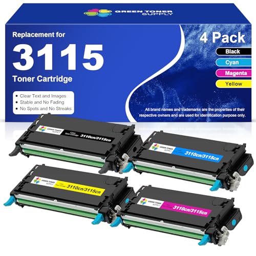 Toner Dell 3110cn pour espace de coworking et grand volume d'impression de bureau