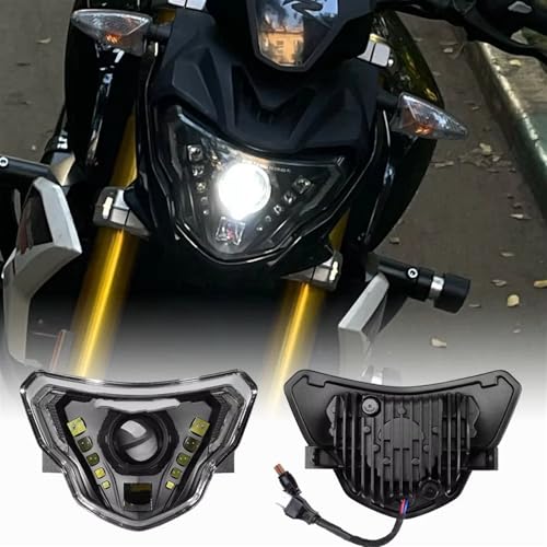 Phares avant LED Devil Eyes BMW G310GS pour remplacer un éclairage faible