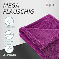 Glart 44TW8P Twist Auto Trockentuch XXL 80x55 cm, Mikrofaser, saugstark – Ansicht 2