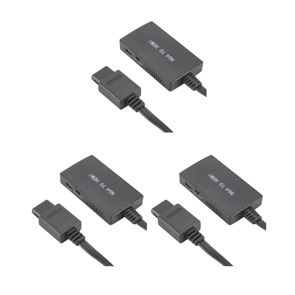 Adaptateur N64 vers HD Link lot de 3 boîtiers de conversion vidéo - 6