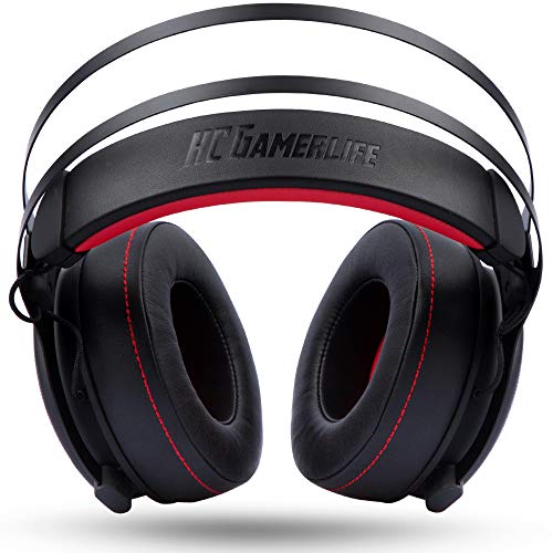 Hc Gamerlife Gamer Headset With Microphone | 3D Hd Stereo Sound Video Gaming Wired Headphones For Ps4 & Ps5 Console, Xbox Series X & Xbox One, Switch, Pc | 3.5Mm Audio | Playstation 4 Accessories #TOP5