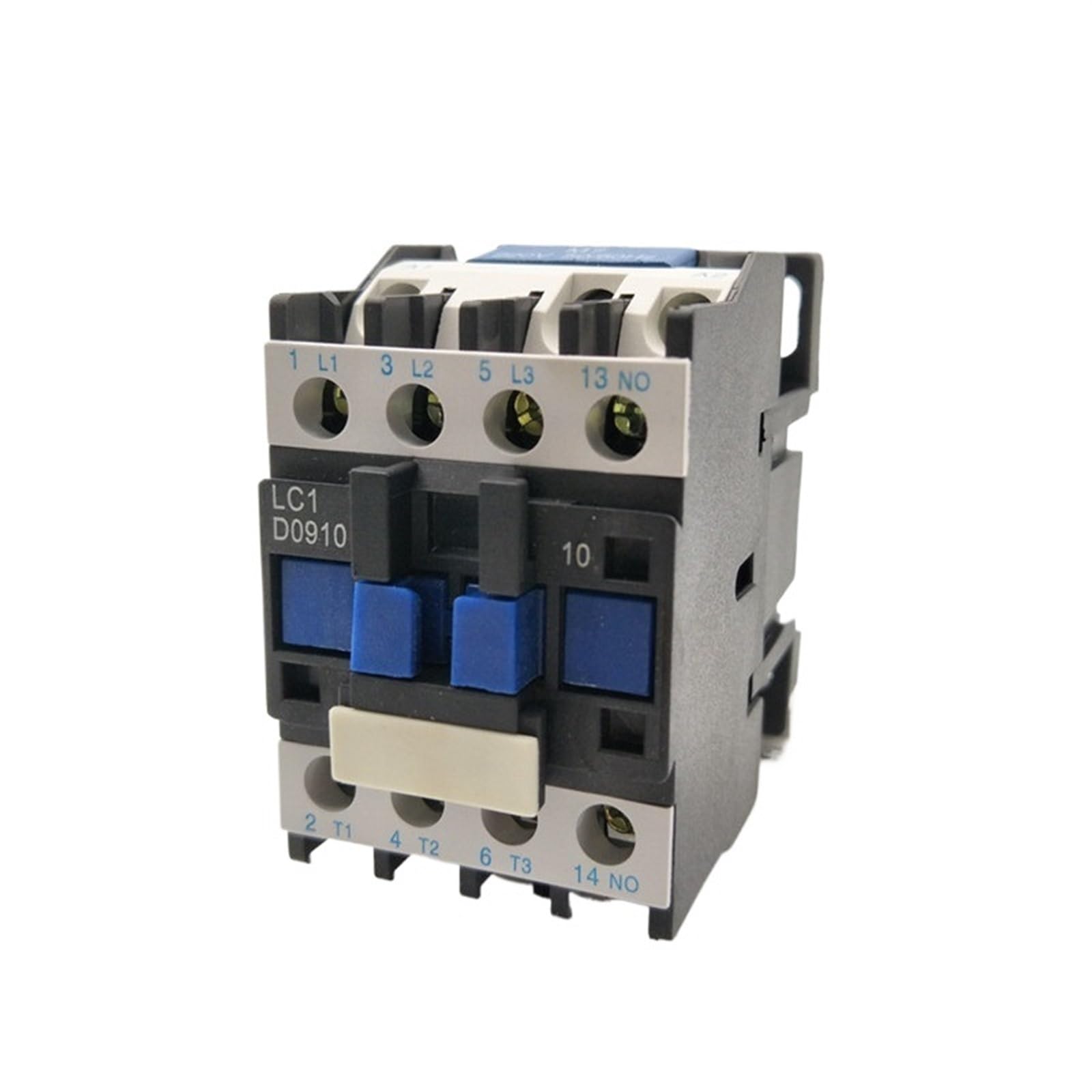 HUUOQIWY 3 Phase 3 Poles NO AC Contactor 220 Volts Coil Ith 25A 690V