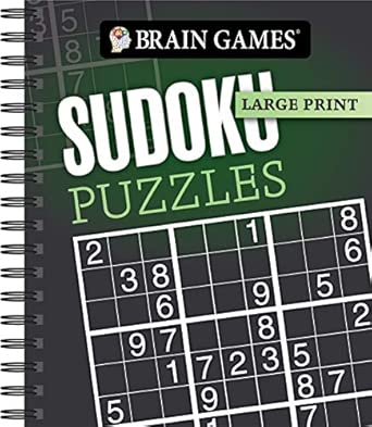 Brain Games Large Print Sudoku Puzzles