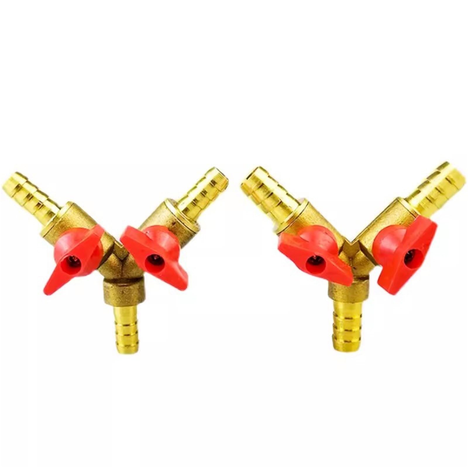 Robinet boisseau sphérique 3 voies Y 6mm raccord laiton adaptateur eau gaz huile