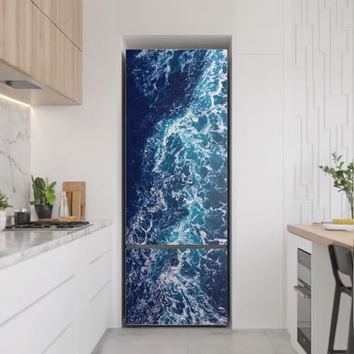 Vinilos decorativos para puertas de neveras de 70x190 cm que transforman cocinas modernas 3