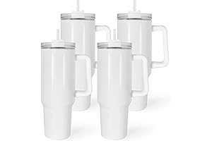 AGH Sublimation Tumbler Set: 40oz Stainless Steel Masterpieces