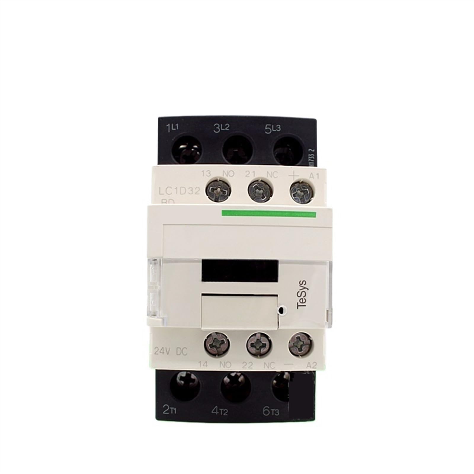 RCGKNNMUZ LC1D32BDC/FDC/MDC Three-Pole Contactor 32A DC24V 110V 220V DC(Lc1d32bdc)
