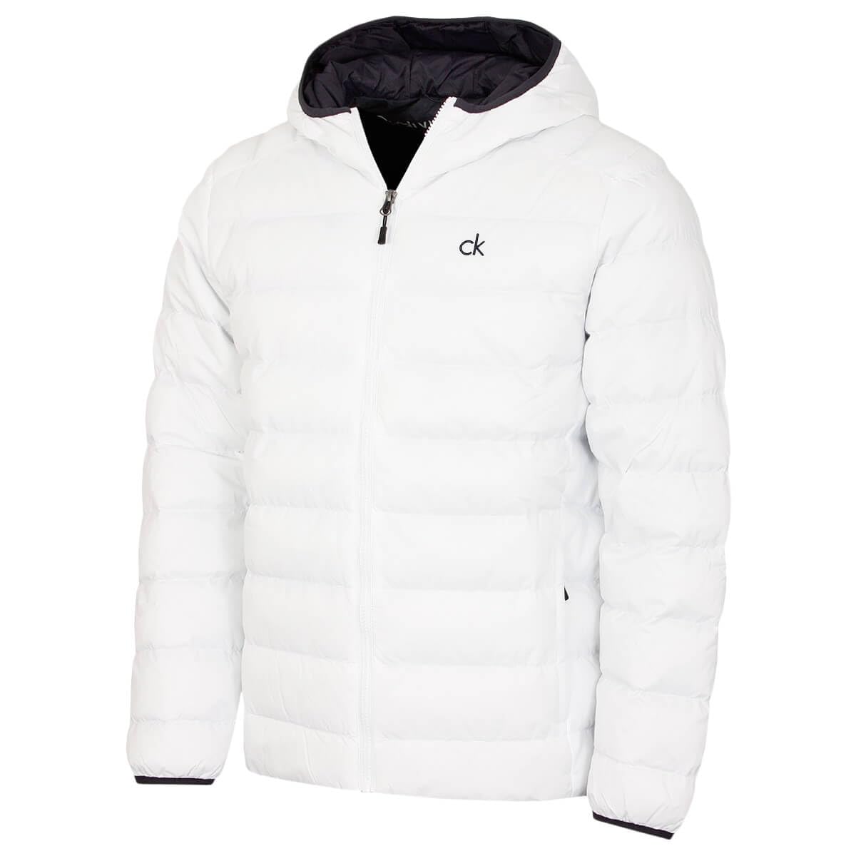 Calvin Klein Men's White Lightweight San Gabriel Jacket - Xxxl