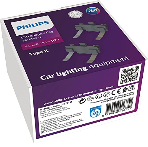Philips Adapter-Ring H7-LED Typ K, Lampenhalterung Ultinon Pro6000 H7-LED