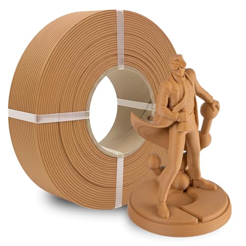 Image of Polymaker Panchroma Matte PLA Filament 1.75 Refill 1kg, Pastel Peanut
