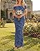 ZESICA Women's Summer Off Shoulder Floral Bodycon Maxi Dress 2026 Ruched Elegant Formal Cocktail Wedding Guest Long Dresses, Dustyblue, S