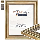 Taille d'image adaptée: Le cadre bois convient aux motifs de 20x25 cm. Les dimensions extérieures du cadre photo 20x25 sont de 25,4x30,4 cm. Selon la profondeur de l'objet, utilisable aussi comme cadre pour puzzle, maillots, certificats, etc.