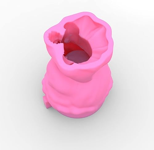 Miniatura 6 de appuivbt Epoxy Wreath Girl Flower Pot Molde de resina Silicona,Plantador Plantador Maceta Moldes de cemento Yeso Molde de hormigón,Molde de arcilla