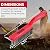 Chef Master 90044 Grill Brush | Handheld Small Grill Cleaning Brush | 2 in 1 | Wire Bristles | Scraper Head | Comfortable Handle | Heavy Duty Plastic Construction