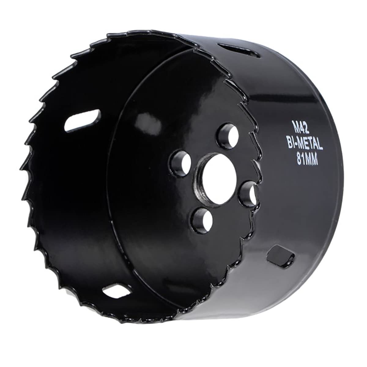 SagaSave 3.19 inch 81mm Hole Saw Blade, Corn Hole Drilling Cutter for Stainless Steel Cornhole Carbon Steel & BI-Metal Heavy Duty Steel โ image 1