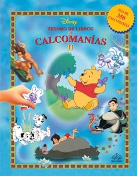 Tesoro de Libros de Calcomanias, Volume 2: Disney Sticker Book Treasury Vol. II, Spanish Edition [With Stickers]