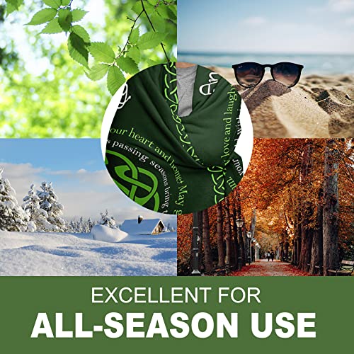 Nuritus Irish Gifts for Women Men, Irish Blessing Gifts, Best Birthday Celtic Gift for Women Men, Saint Patrick’s Day Gift, Irishes Blessing Present Ideas Blanket 50"x60"