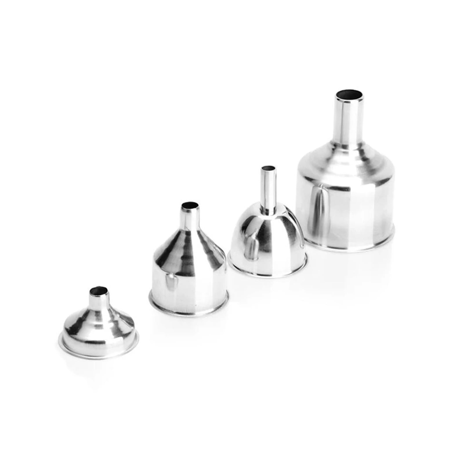 Petit Entonnoir Inox à Goulot étroit Pour Flasque, Bouteille, Labo Ou Cuisine, 1 Pièce