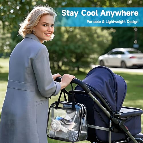 Save on Dhenrio Portable Handheld Fan with code E4QF7SWE