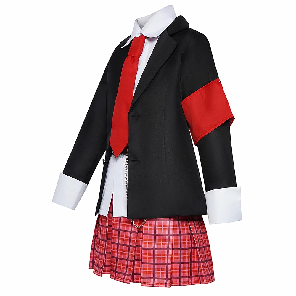 Anime Shugo Chara Cosplay Hinamori Amu kostium, damska plisowana spódnica mundur zestaw używany do mangi wykonać cosplay