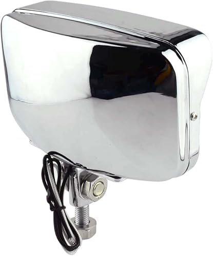 Miniatura 3 de Motocicleta 6.5 "vintage retro cuadrado faro delantero para Harley Cafe Racer Chopper Bobber personalizado