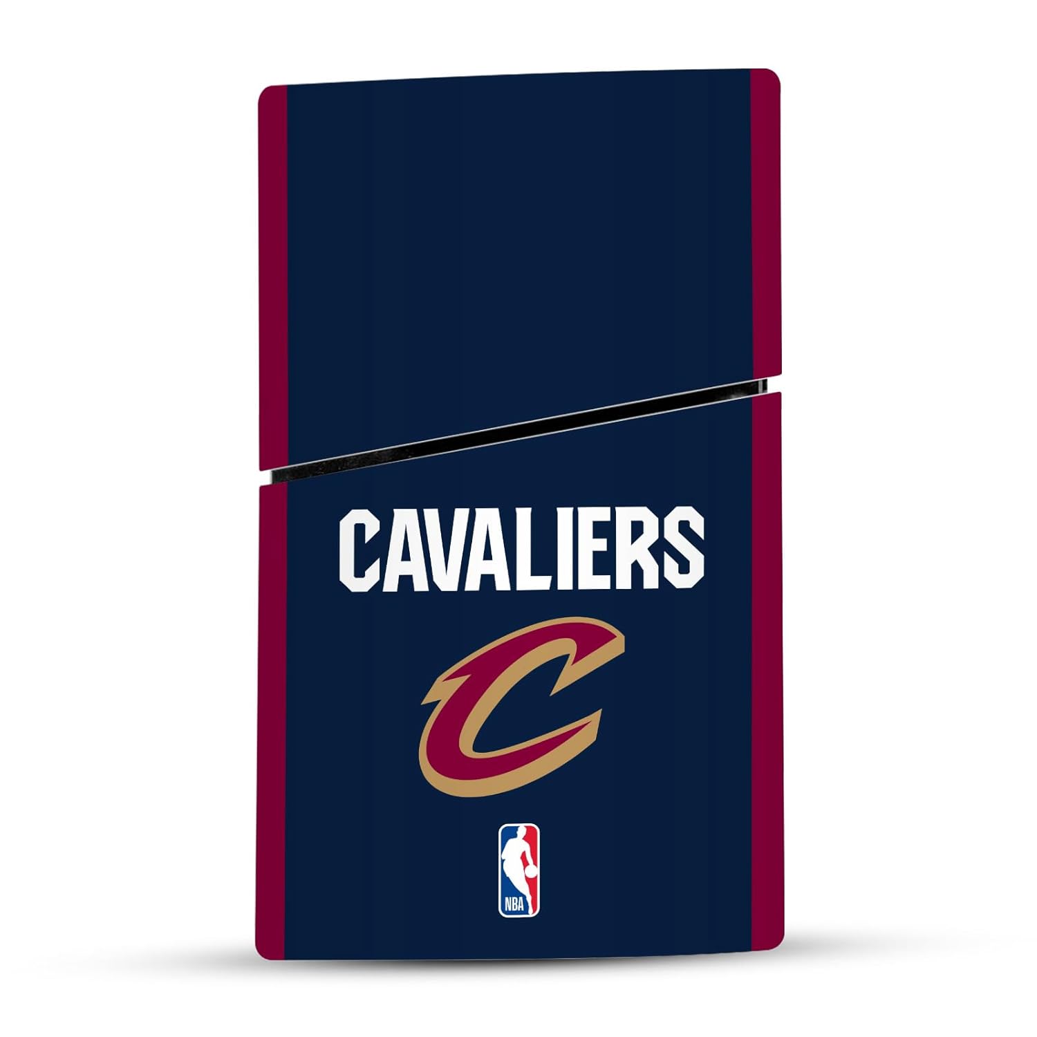 Head Case Designs Officially Licensed NBA Retro Design Cleveland Cavaliers Logo Vinyl Sticker Gaming Skin Decal Cover Compatible With Sony PlayStation 5 PS5 Slim Digital Edition Console