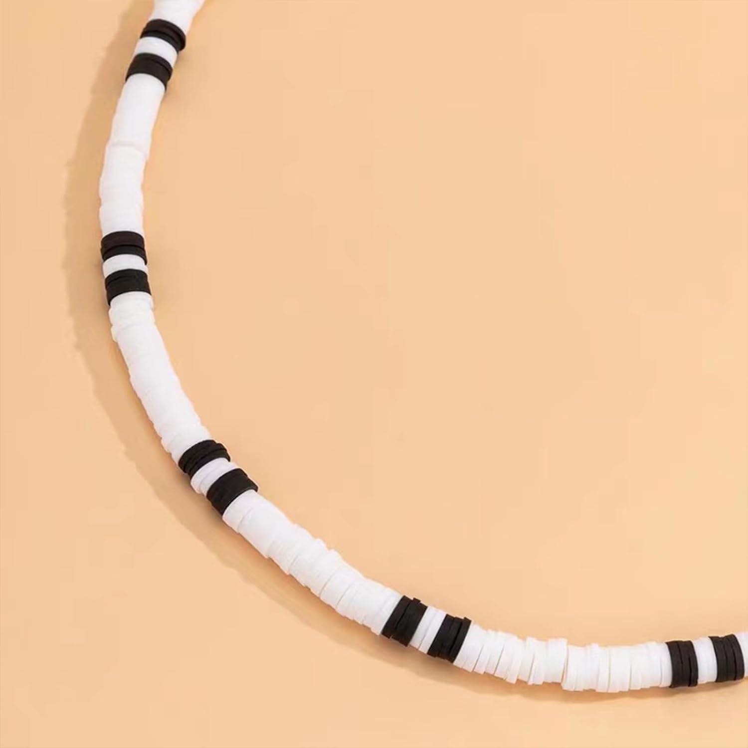 MIFYNN Surfer Necklace for Men Beaded Choker Necklace Puka Shell Necklaces Brown Coconut Wood Beads Necklaces Beach Surfer Jewelry Gift