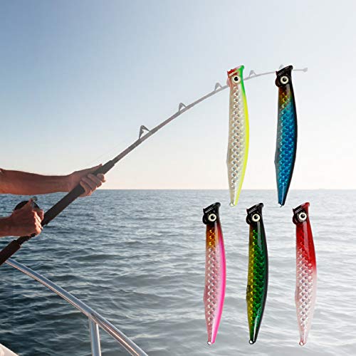 Iscas de pesca falsas, 11 cm 13 g Isca falsa artificial biônica com ganchos ferramenta de pesca – Ve